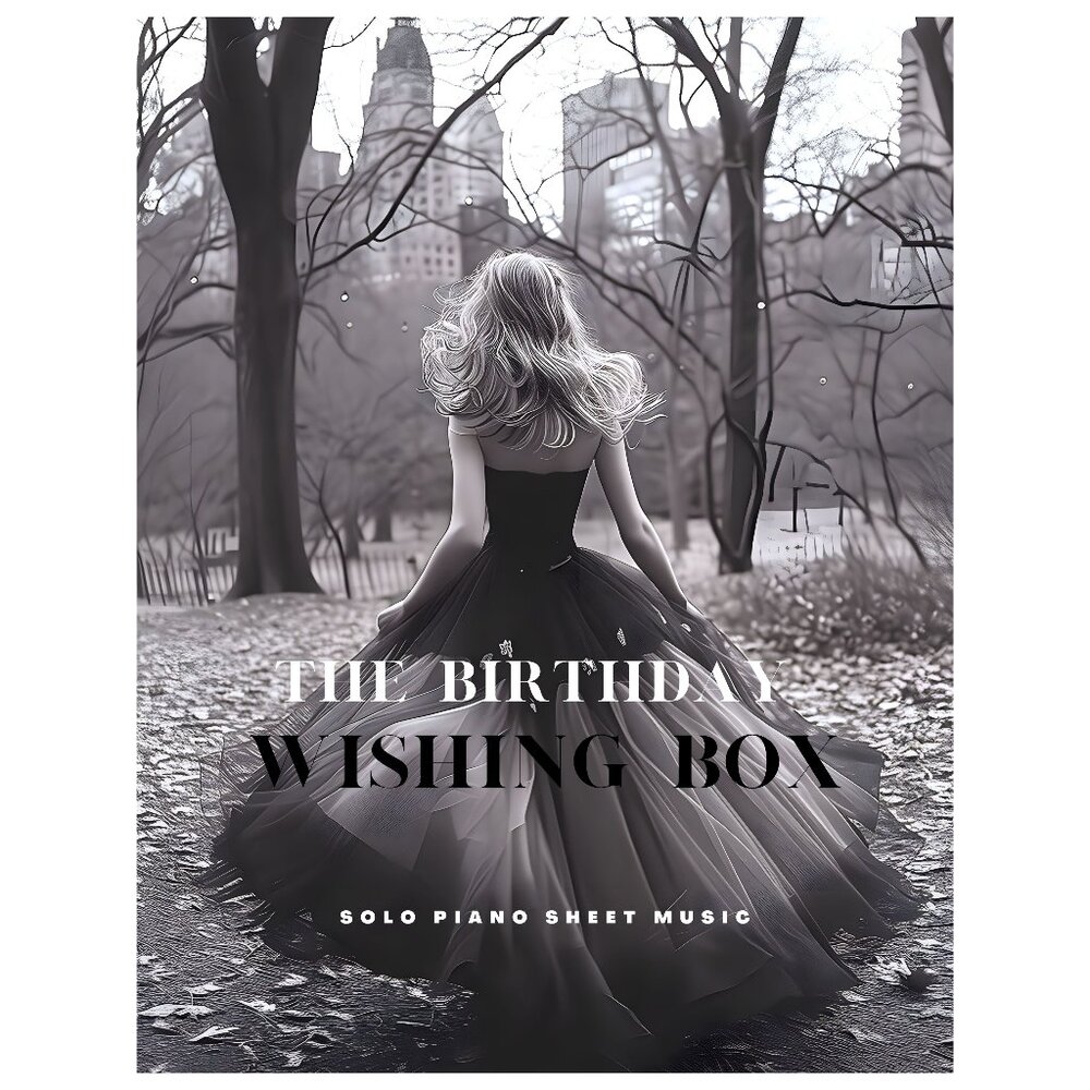 sheet music, piano solo, piano sheet music, original composition